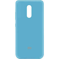 Чехол Silicone Cover My Color Full Protective (A) для Xiaomi Redmi Note 5 Pro/Note 5 (Dual Camera) Блакитний / Light Blue