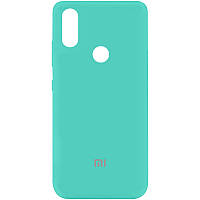 Чехол Silicone Cover My Color Full Protective (A) для Xiaomi Redmi Note 5 Pro/Note 5 (Dual Camera) Бірюзовий / Ocean Blue