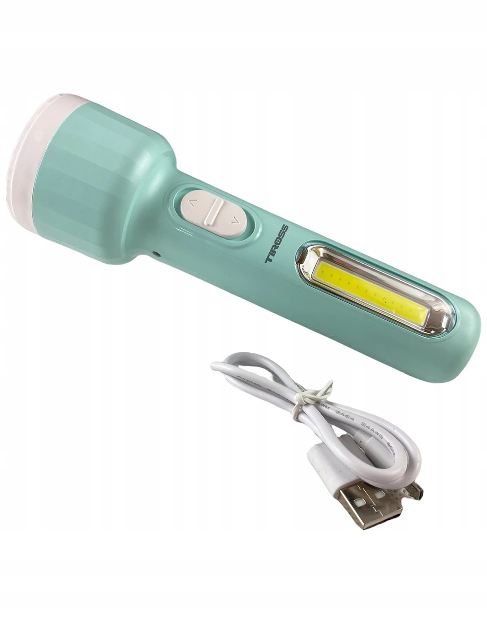 Акумуляторний ліхтарик Tiross TS-1856 синій, фото 1