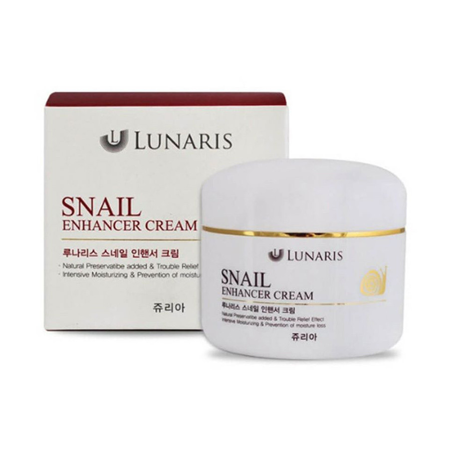 Lunaris Snail Enhancer cream Равликовий крем для обличчя 100ml