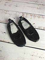 Чешки детские кожаные черные 22-35 г фирмы EVA и Lapki 23