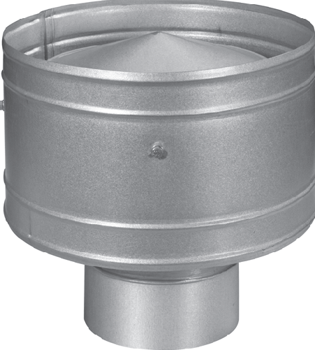 Дифлектор (волпер)димохода з неіржавкої сталі Ø 100-250 (AISI-430)