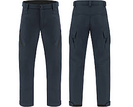 Брюки тактичні зимові теплі (на флісі) MILITARY софтшелл темно-сині