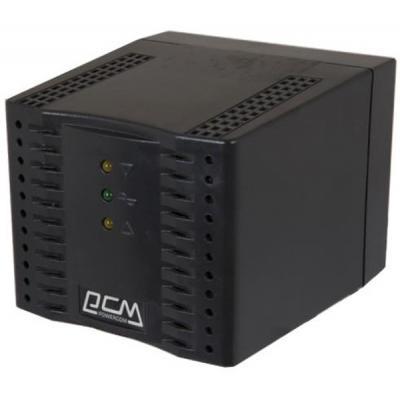 Стабілізатор напруги однофазний релійний PowerCom TCA-2000 TCA-2000 black Black