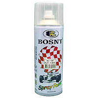 Акриловый лак спрей прозрачный матовый Bosny 191 Flat Clear Spray Paint 400мл