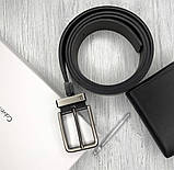 Чоловічий подарунковий набір портмоне і ремінь (461), фото 4
