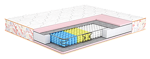 Матрац Камелія двосторонній на пружинному блоці Pocket Spring 70х190 см (Матролюкс-ТМ)