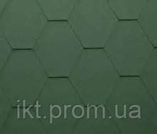 Бітумна черепиця Shinglas Classic KL Зелений, Green
