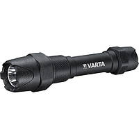 Фонарь VARTA Indestructible F20 Pro LED, 350 люмен, 2xAA, черный