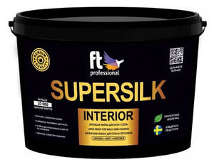 FT Pro SuperSilk Interior - зносостійка латексна шовково-матова матова інтер'єрна фарба для стін та стель