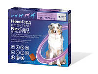 Некс Гард Спектра протипаразитарний препарат проти бліх, кліщів і гельмінтів для собак 15-30 (1 таблетка)