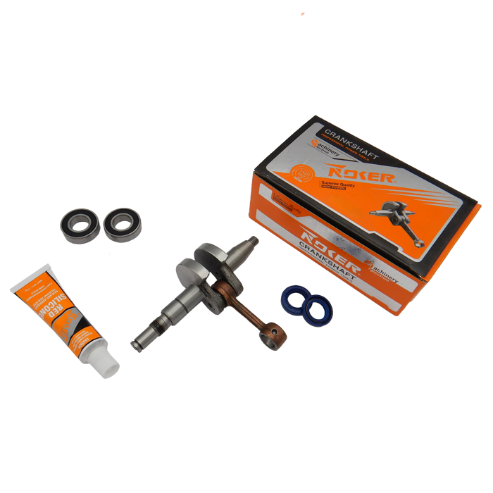 Колінвал для бензопили S 180 к-кт підшипник + сальник NOKER