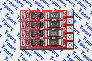 Модуль балансування LiFePO4 1-4S 3,2 V 60 mA на HY2212-AB3A (HX-JH-004)