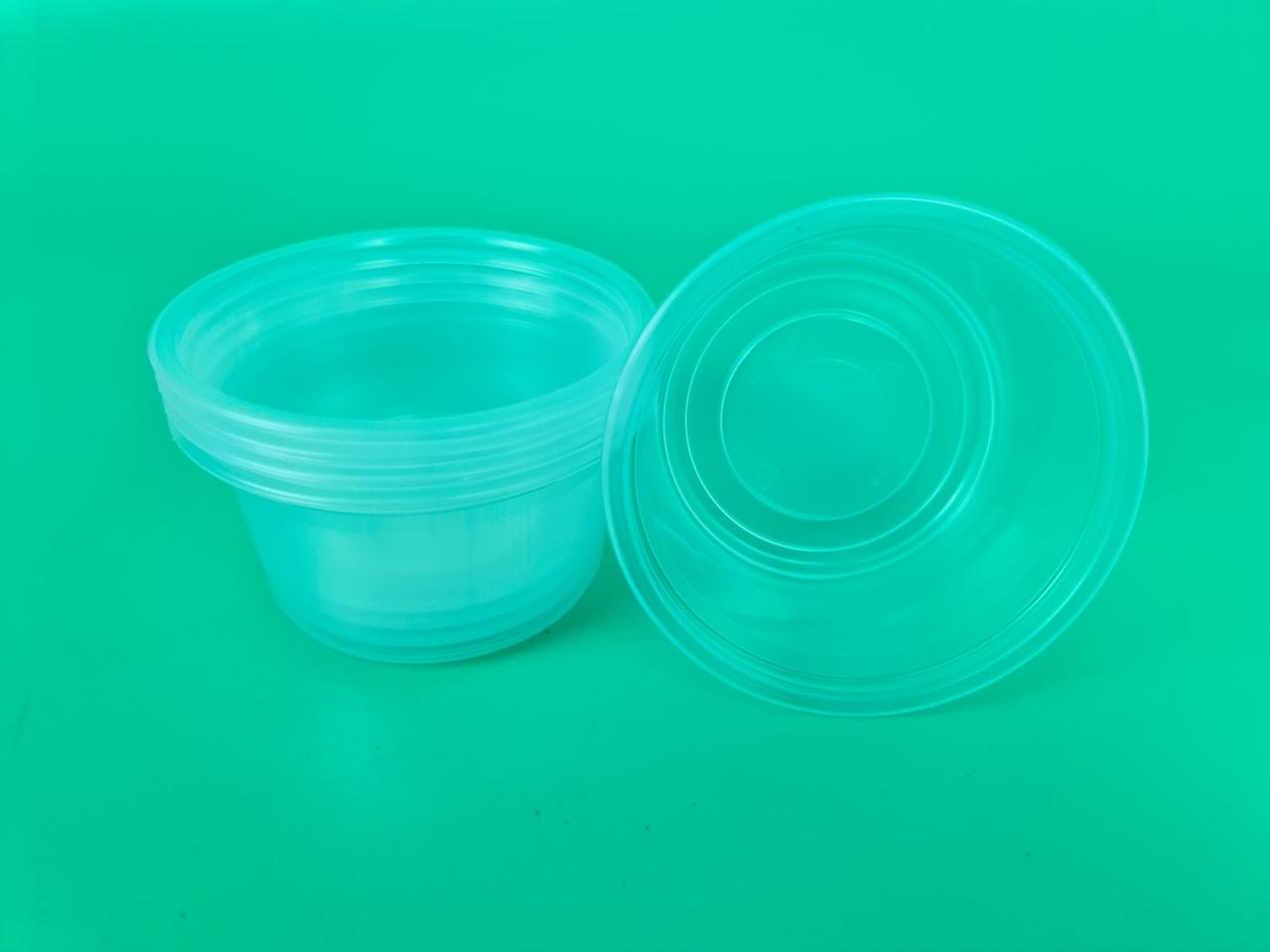 Супник прозорий гладкий D-115 (350 г) Андрекс (50 шт.), фото 1