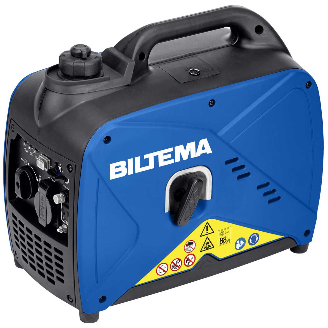 Бензиновий інверторний генератор Biltema DG 1250is 1.1 kWt, фото 1