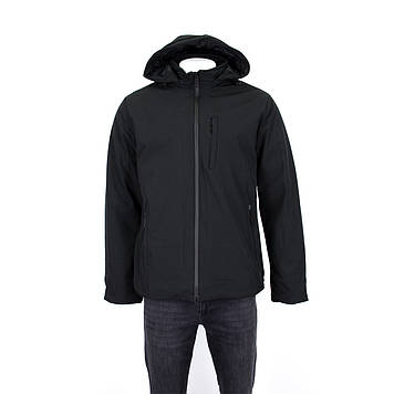 Куртка чоловіча Tony Backer (зимова) 3903 ЧОРНА 95% поліестер 5% еластан M(Р)