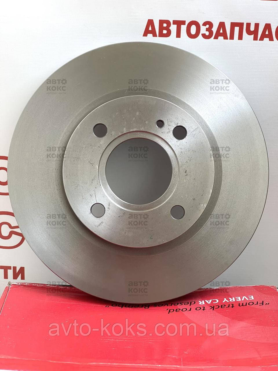 Brembo 09.A968.24 Гальмівний диск передній Ford Fiesta VI 1.0-1.6, фото 1