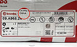 Brembo 09.A968.24 Гальмівний диск передній Ford Fiesta VI 1.0-1.6, фото 8