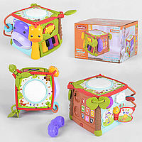 Интерактивная развивающая игрушка «Музыкальный куб» КК 2705 (музыкальные инструменты, мелодии, звуки)