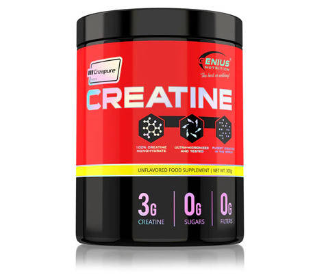 Креатин Genius Nutrition, Creatine Creapure 300 g, фото 1