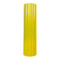 Цветной прозрачный шифер "Волнопласт" гофрированный Желтый, 2м