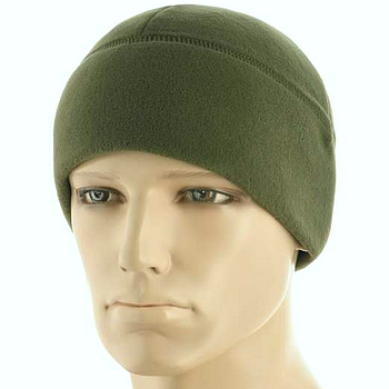Тактична флісова шапка для ЗСУ, Олива / Шапка зимова чоловіча з флісом