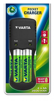 Зарядний пристрій Varta Pocket Charger + 4x2AA 2100