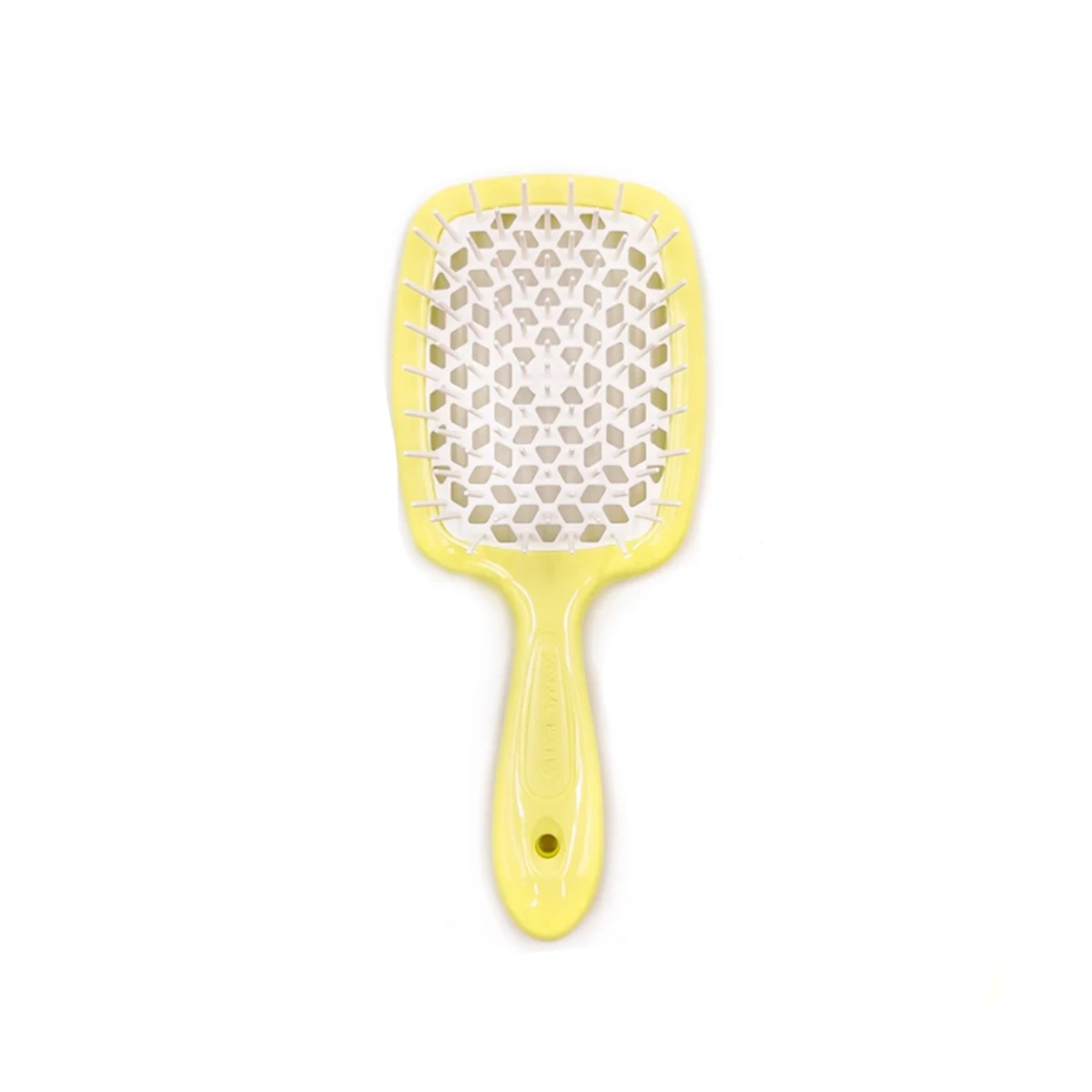 Гребінець для волосся жовтий з білим Janeke Superbrush 93SP226 GIA