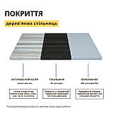 Стільниця квадратна 50х50 см з ясену, фото 8