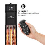 Інфрачервоний електричний обігрівач BLUMFELDT HEAT GURU PLUS L 2 кВт Німеччина чорний, фото 4