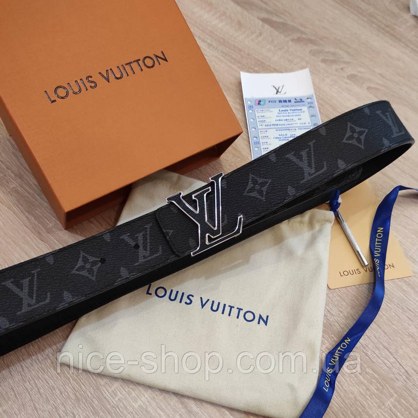 Ремінь Louis Vuitton шкіряний преміум класу, фото 1