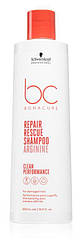 Відновлюючий шампунь SCHWARZKOPF BC Peptide Repair Rescue Shampoo 500 мл