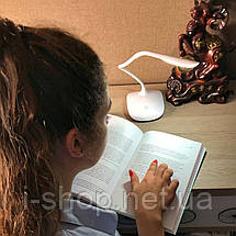 Гнучка настільна LED-лампа з акумулятором UFT Office Lamp 1, фото 5