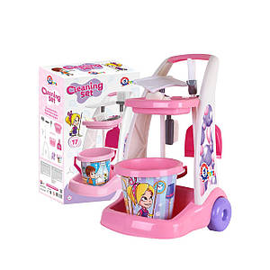 Ігровий набір для прибирання nok Toys (відерце, швабра, совок) 6429