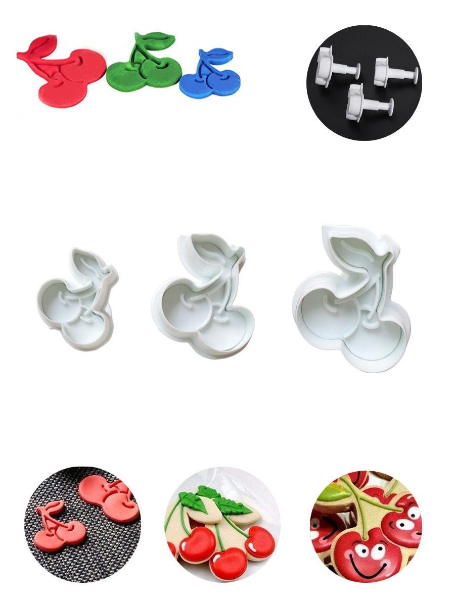 Набір кондитерських плунжері CHI Вишні з 3-х штук (201289)