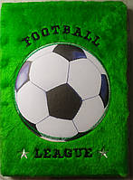 Блокнот хутряний "Футбол" А5 80 арк