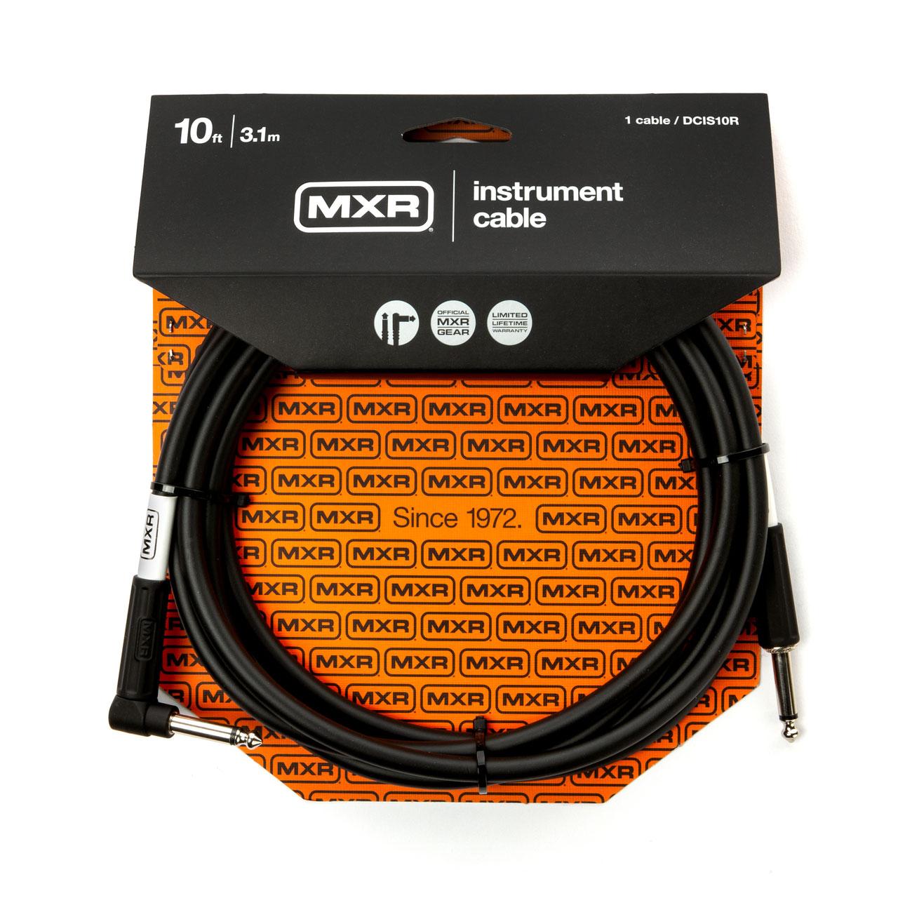 Кабель инструментальный DUNLOP DCIS10R MXR STANDARD INSTRUMENT CABLE 10ft (Straight/Right) - фото 1 - id-p526854346