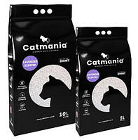 CATMANIA (Кетмания) наполнитель из белой глины с ароматом лаванды, 5 л