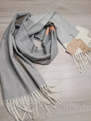 Шарф кашеміровий Blended cashemir, фото 3