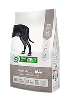 Сухий корм для собак великих порід із м'ясом птиці Nature's Protection Maxi Adult Large Breeds, 4 кг