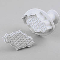 Набір плунжерів для мастики CHI Ажурний з 2-х штук (200397)