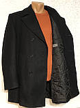 Пальто чоловіче вовняне зимове 50-52 розмір, фото 9