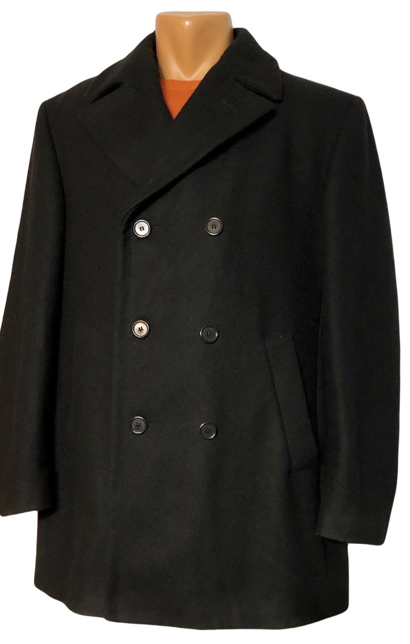 Пальто чоловіче вовняне зимове 50-52 розмір