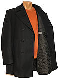 Пальто чоловіче вовняне зимове 50-52 розмір, фото 2