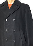 Пальто чоловіче вовняне зимове 50-52 розмір, фото 8