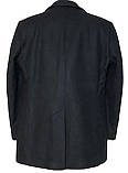 Пальто чоловіче вовняне зимове 50-52 розмір, фото 3
