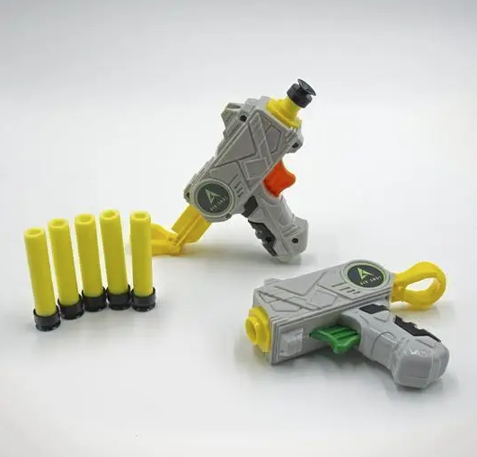 Детская настольная игра H-Shot, пистолет с дротиками и летающими мишенями, cтрелялка тир с бластером, GP6 - фото 3 - id-p1725408924