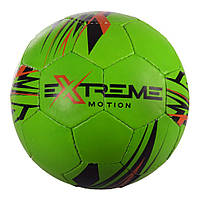 Мяч футбольный "Extreme Motion" Bambi FP2104 №5, диаметр 21 см (Зеленый)