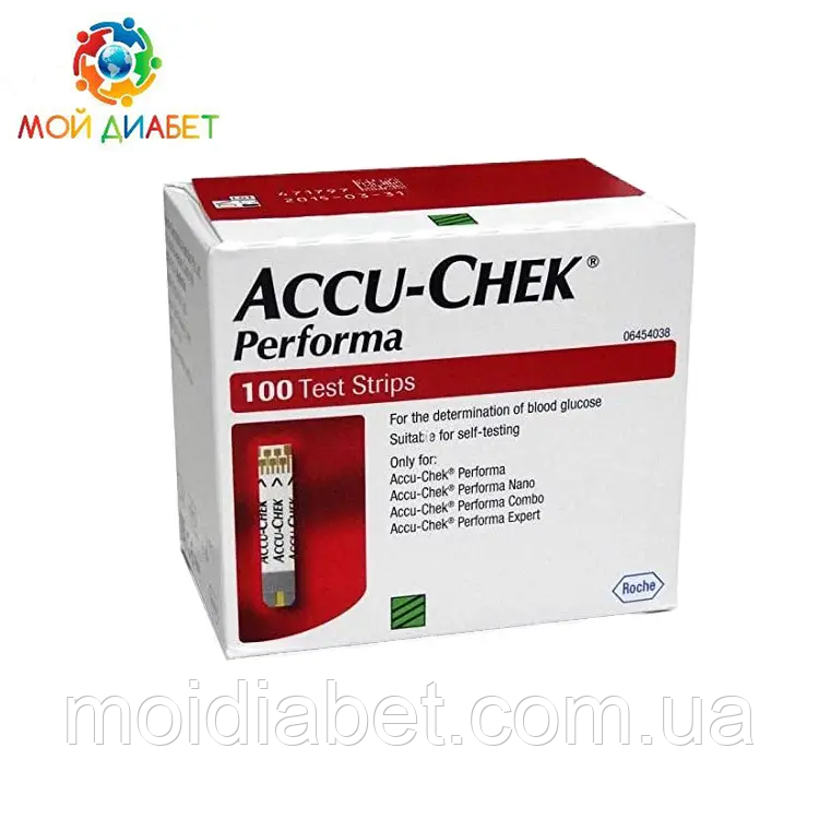 Тест-смужки Accu-Chek Performa 100 шт., фото 1