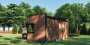 Модульна сауна для дачі 6х3м Gartensauna-3 під ключ від виробника